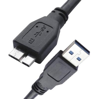 China Carga de datos de alta velocidad 5Gbps USB 3.0 Micro B Cable para disco duro externo Sdd Hdd en venta