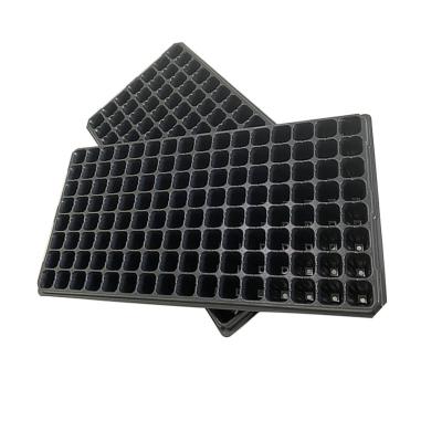 China Hydroponic perforated plastic nursery seedling tray/germination tray/hydroponic seeding tray for sale