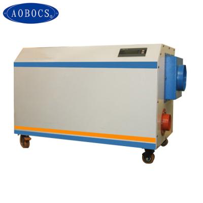 China Air Drying Room Humidity Control Unit Industrial Desiccant Rotor Dehumidifier for sale