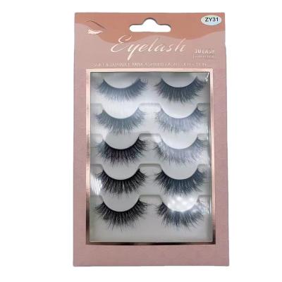 China Custom Vegan 3d Mink False Eyelashes Custom Thick Eyelash Packaging Natural High Quality Long False Eyelashes for sale