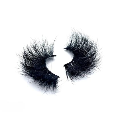 China Factory direct sales 3D mink eyelash natural long explosion patterns natural thick thin layers mink cross false eyelashes for sale