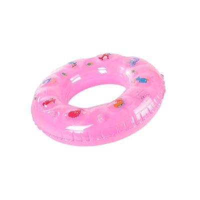 China Men Top Sell Portable PVC Crystal Inflatable Swim Ring Standard Size for sale