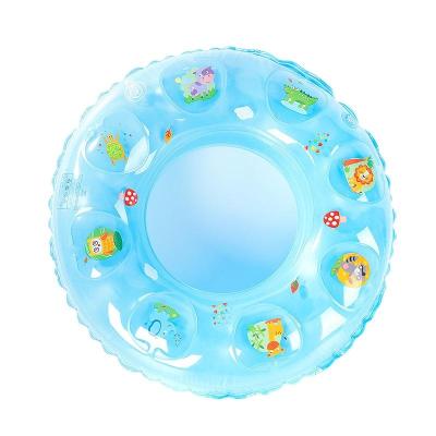 China Best Price Men's Portable PVC Crystal Inflatable Swim Ring For Pool for sale