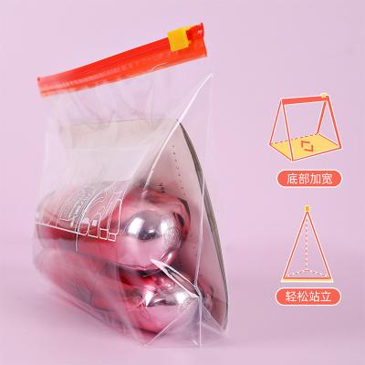 China Aseptic Ziplock Slider Freezer Bags With New Power Shield Technology for sale