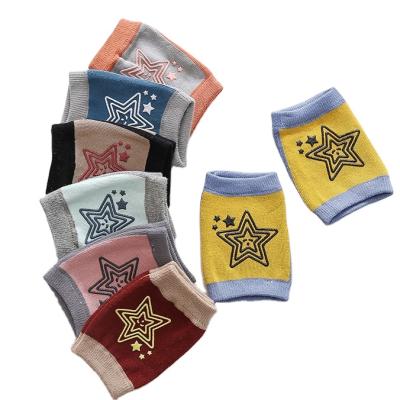 China Safety Breathable Kneepad Cartoon Cotton Baby Knee Pads Knee Pads Knee Pads Short Leg Crawling Warmers for sale