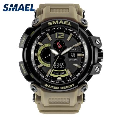 China Promotion SMAEL 1702 Shock Resistant Electronic Sports Alarm Hand Climbing Watch 50M Waterproof Multi Function LED Digital For Man for sale