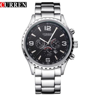 China New CURREN Relogio Masculino Day/Date Reloj Military Quartz Watch 8056 Brand Original Orologio Date Men Luxury Casual Sports for sale