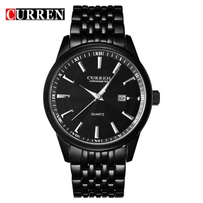 China Classic Day/Date Brand 8052 Stainless Steel Strap Men's Quartz Watch CURREN for sale