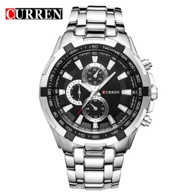 China Hot Sale CURREN 8023 Top Brand Waterproof Army Male Casual Watch Relogio Masculino Waterproof for sale