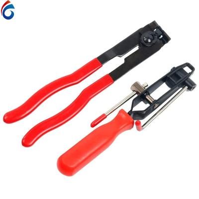 China Automobile Repair Tools 2pcs Auto Cv Joint Boot Clamps Clamps Car Band Tools Kit Set Automotive Hose Axle Pliers Boot Clamp Pliers for sale