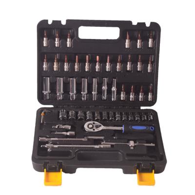 China Car Auto Repair Tool Socket Set Ratchet Wrench Tool Kits DIY Tool Kit for sale