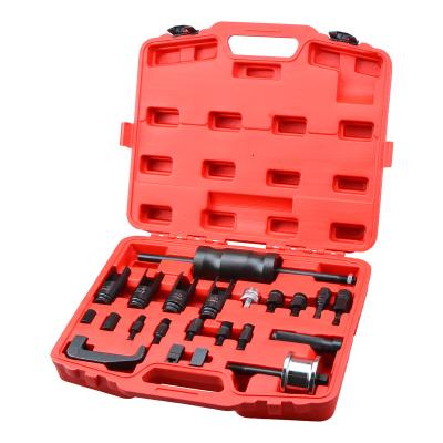 China 22PCS Auto Diesel Maintenance Tool Injector Puller Set With Common Rail Adapter Slide Hammer Injection Puller Tool Kit for sale