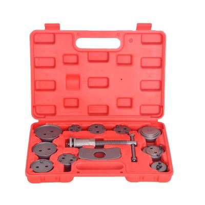 China Auto Repair Tools 12PCS Universal Car Disc Brake Caliper Wind Brake Piston Compressor Tools Kit for sale