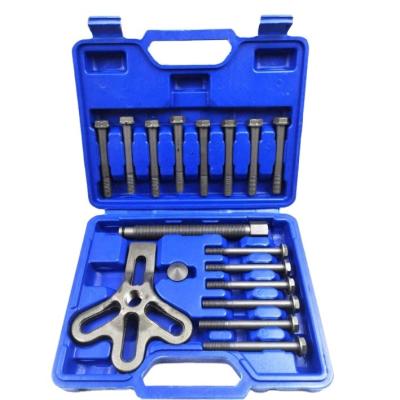 China Automobile Repair Tools 17 Pcs Balancer Puller Tool Kit-Speed ​​Harmonic Puller, Crankshaft Pulley Removal, Flywheel Pulling Pulley Set Yoke Crank for sale