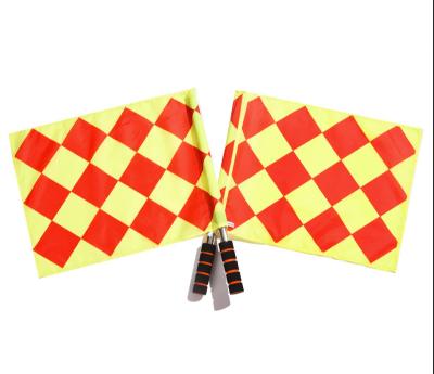 China Morden Soccer Training Equipments And Soccer Training Referee Waterproof Flags for sale