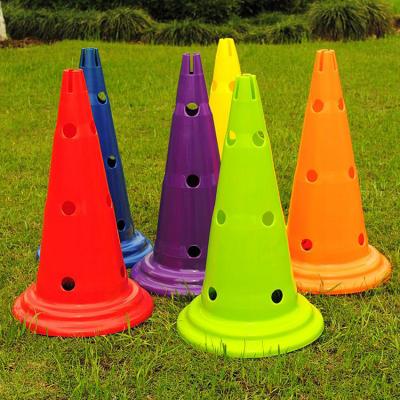 China Morden Football Wholesale Plastic Colorful Soft Cone PP Football Soft Cone for sale