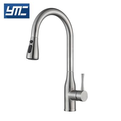 China Wholesale High Quality Sense Faucets 304 Stainless Steel Pull Down Sensor Automatic Sink Kitchen Touch Faucet for sale