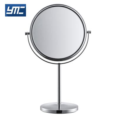 China Magnifying 360 Degree Rotate Case Desktop Mirror 10X Makeup Mirror Double Sided Home Bathroom Makeup Mirror for sale