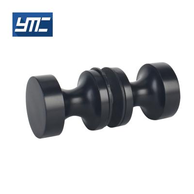 China High Quality Traditional Matt Black Zinc Alloy Shower Door Knob for sale