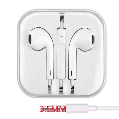 China Original In-Ear 3.5mm In-Ear Wired Earphone Portable In-Ear Bass For Apple Sport Wired Earphone For iPhone With MIC for sale