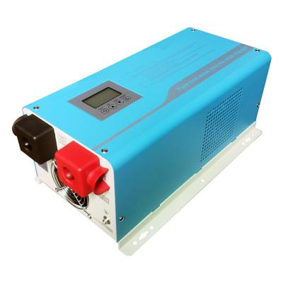 China 8KW 48VDC 96VDC sine wave inverter 8KW pure hybrid mppt solar inverter 653mm*332mm*260mm for sale