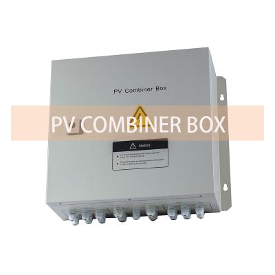 China IP65 Solar Power System Array 8 Ways Junction Box Photovoltaic Combiner Box For Solar Power Panel Systems Home for sale