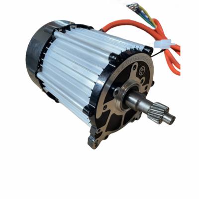 China 72v 3000w waterproof high speed dc motor pmsm brushless motor for electric vehicle for sale