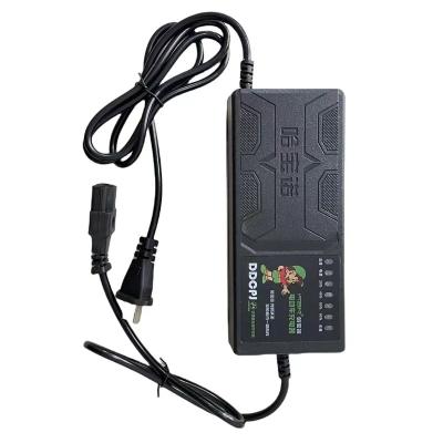 China Electric Car Seven Lights 48V60A Charger Tricycle Smart Charger Waterproof Dustproof Charger for sale