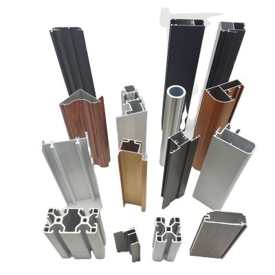 China door & China factory good quality square aluminum profile 6063 window 6065 aluminum mold slide door price in china for sale