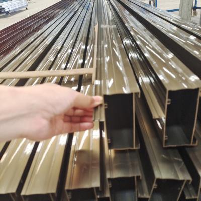 China door & Window China TOP 10 Customized Aluminum Sliding Window Profiles Extrusion Anodized perfiles de aluminio for sale