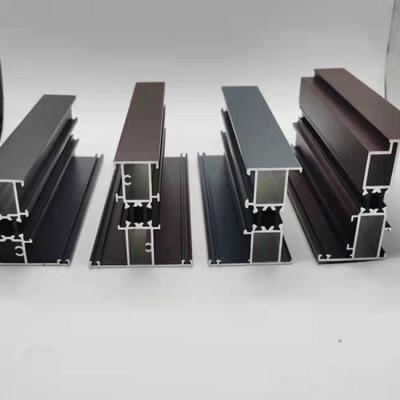 China door & Window Aluminum Alloy Manufacturer Good Customized Extrusion Thermal Break Powder Doors And Windows For Aluminum Profile for sale