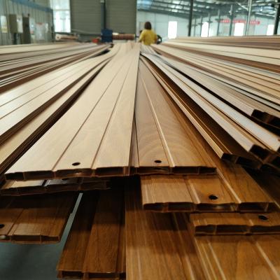 China door & Wood Extrusion Windows Window Aluminum Profile China Supplier Customized Grain Aluminum Profile for sale