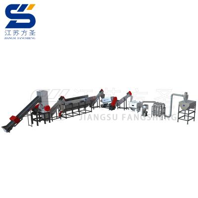 China PET Bottle Recycling Machine Plastic Recycling PE PP Flake Washing Production Line Automatic Production Line for sale