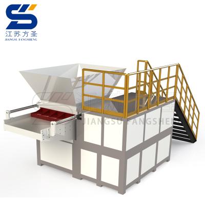 China Low Noise High Quality Waste Plastic Bottle Film Recycling Shredder Machine Line for sale