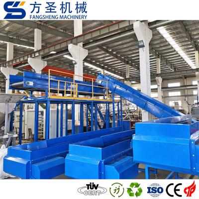 China PP PE Film PE PP Waste Plastic Film Squeeze Recycling Line PP PE Washing Line for sale