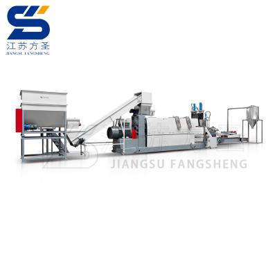 China Factory PE Film Recycling Line Plastic Recycle Line For PE PP Film Water Ring Granulation Line for sale