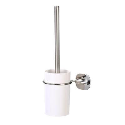 China Cordel Durable Self Adhesive Stainless Steel VHB Toilet Brush Holder Set for sale