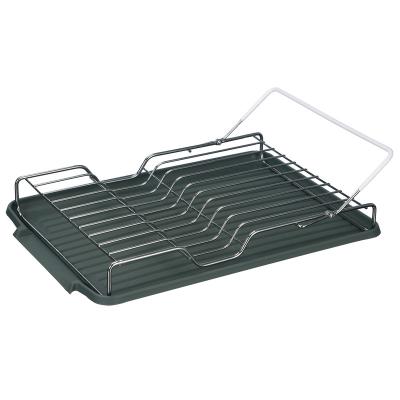 China Sustainable KITCHEN COUNTER 2-Piece Dish Drying Rack for sale