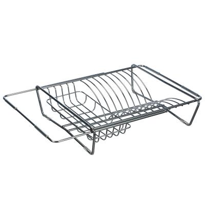 China Viable OVER-the-SINK 2-in-1 Expandable Dish Drying Rack for sale