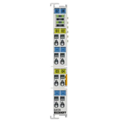 China BECKHOFF EL4124 EtherCAT 4-Channel Analog Output Module for sale