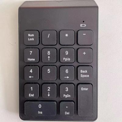 China super slim numeric keypad 86*14*10(mm)mini numeric keypad 2.4G wireless numeric keypadv for sale