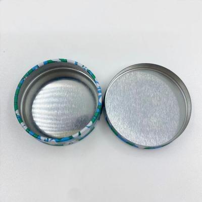 China Recycled Materials Manufacturer Price Fancy Metal Tin Round Shaped Box Metal Box For Cosmetic And Candle for sale