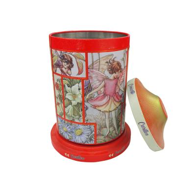 China Fashion Accessories Music Storage Tin Box Gift House Shaped Music Tin Box for sale