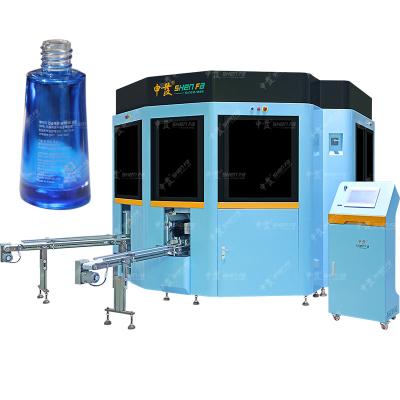 China Bottle Printing Servo Full Auto Hot Stamping Plus Screen Printing Machine For Glass Bottle Lotion Bottle for sale