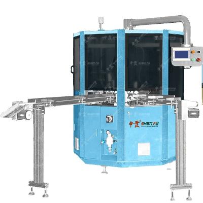 China Printing Shops Full Automatic Screen Printing Machine Plus Hot Stamping Machine ALL In One Machine Box Hot Stamping for sale