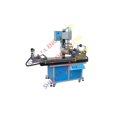 China SF-BSF/5B Semi Automatic Food Bottle Hot-stamping Machine Hot Stamping Press For Octagonal Bottle for sale