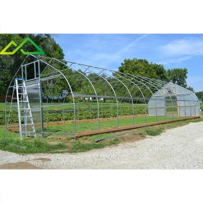 China Stable Structure Easily Assembled High Tunnel Auto Water System For Plants Equipment Agriculture Hydroponic Greenhouse for sale