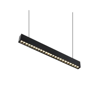 China Modern Slim Design Suspended Led Linear Light Fixture 5ft 55W Led Linear Batten With UGR for sale