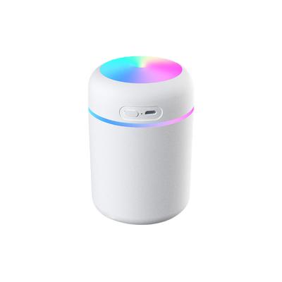 China Household Glare Color 300ml Mini Room Atomizer Cute Led Night Light Usb Ultrasonic Air Humidifier for sale