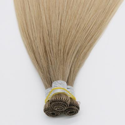 China OEM Changshunfa Brand Hair Supplier Silky Straight Uncut Cuticle Hair Hand Tied Wave Hair Weave Wefts for sale